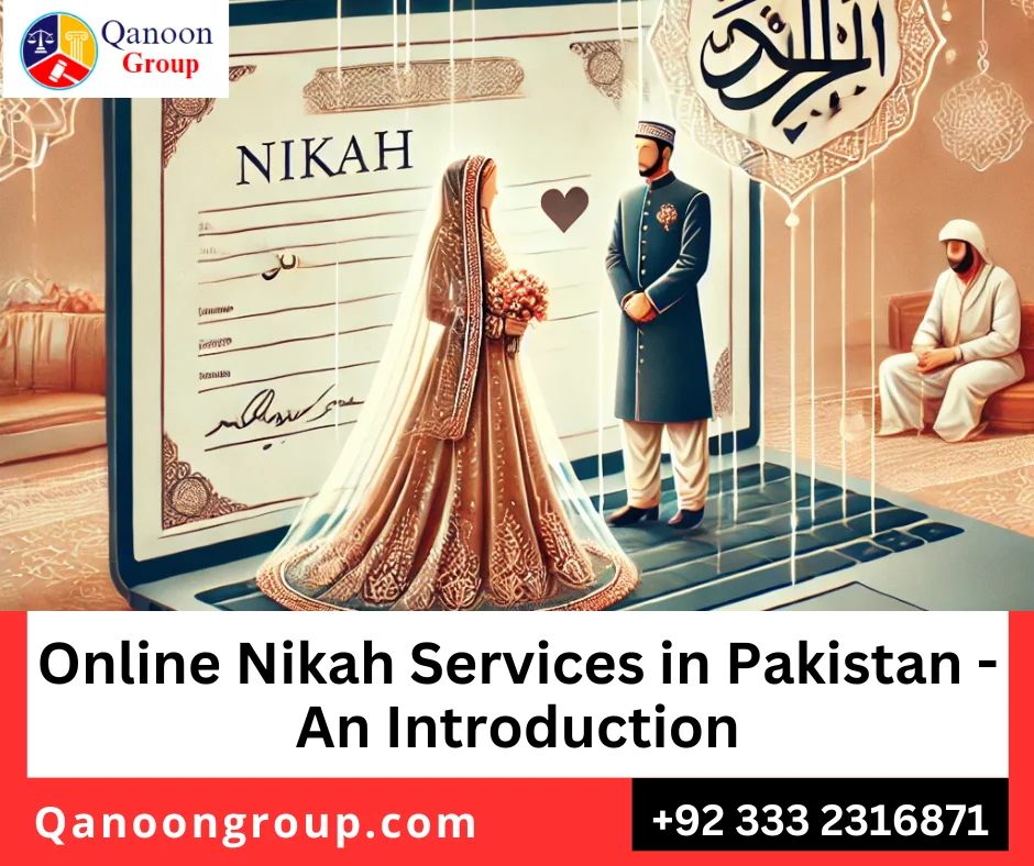 Couple completing online Nikah with Qanoon Group law firm